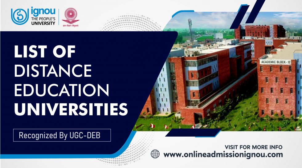 distance education courses ugc approved