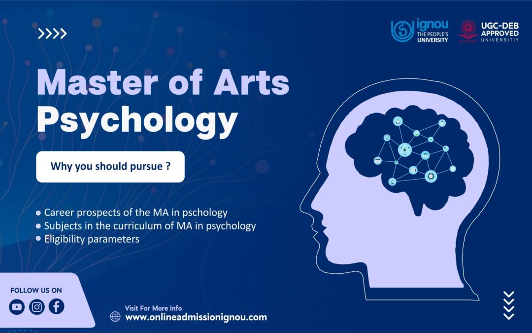 Why you should pursue MA Psychology?
